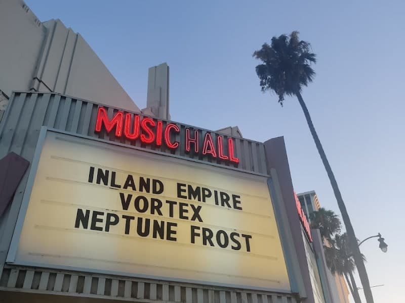 Exterior or interior view of Lumiere Music Hall, an art house theater in Beverly Hills, California. Photo: Photo via Google Maps
