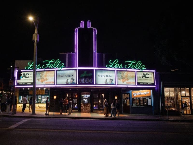 Exterior or interior view of Los Feliz 3, an art house theater in Los Angeles, California. Photo: Photo via Google Maps
