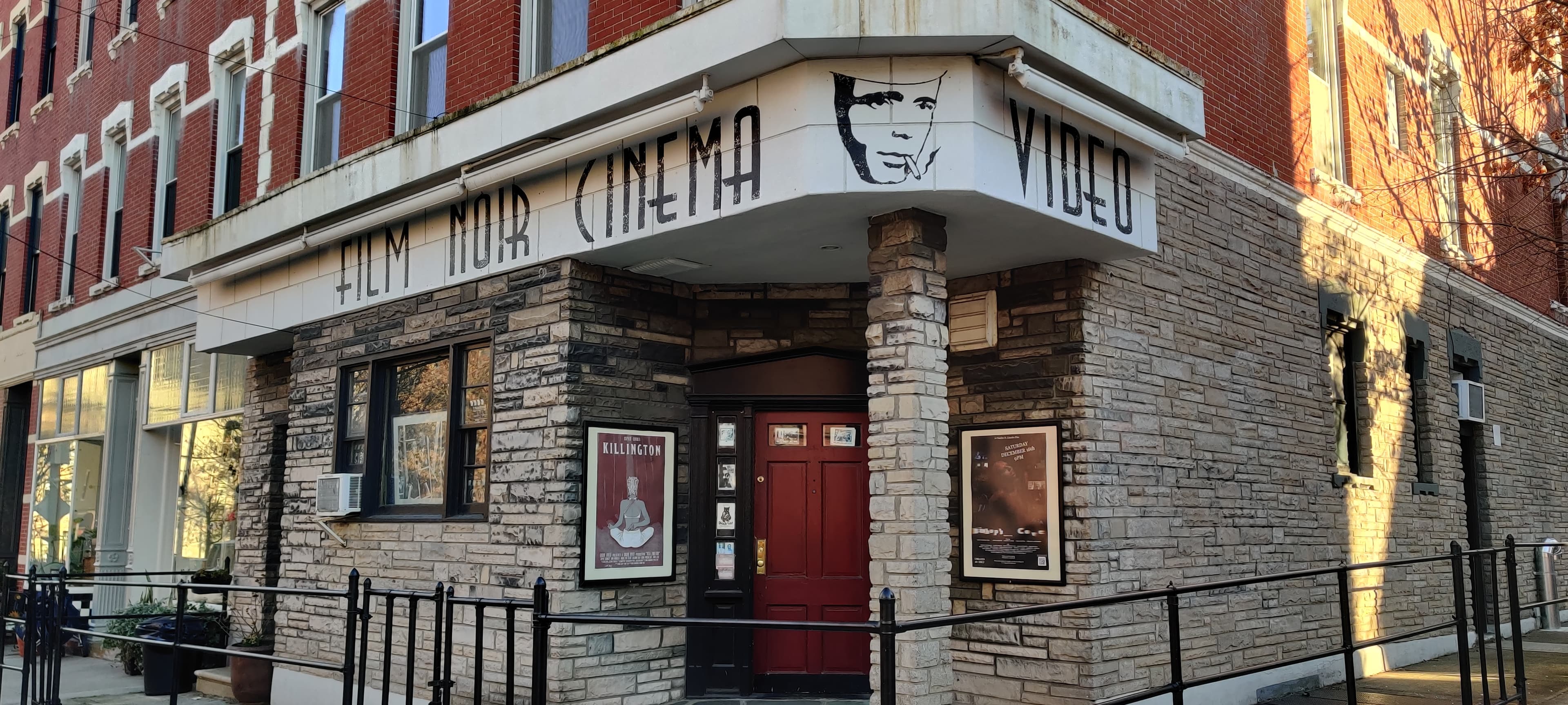 Exterior or interior view of Film Noir Cinema, an art house theater in Brooklyn, New York. Photo: Photo via Google Maps