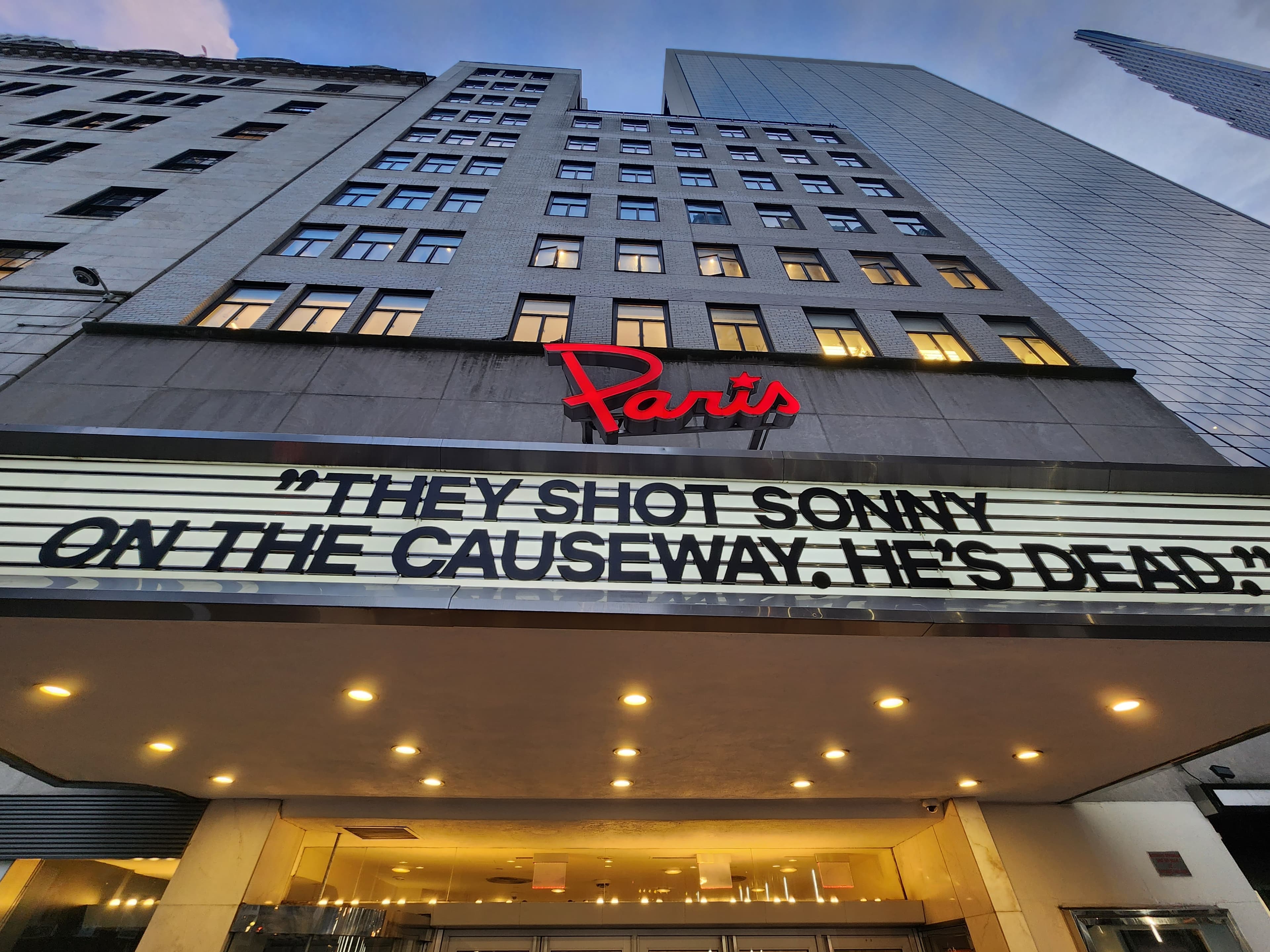 Exterior or interior view of Paris Theater, an art house theater in New York, New York. Photo: Photo via Google Maps